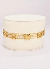 Adorniv Butterfly Bloom Multi-layered Bracelet