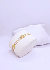 Adorniv Butterfly Harmony Gold-Tone Bracelet – Grace Meets Glam