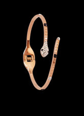 Adorniv Rose Gold Snake Bracelet