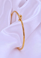 Adorniv Golden Knot Minimalist Open Cuff