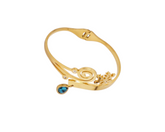 Adorniv Blue Crystal Drop Bracelet