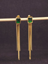 Adorniv Green Stone Charm Earring – Premium Set