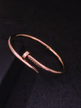 Adorniv Rose Gold Nail Cuff Bracelet