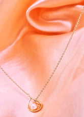 Adorniv DualStyle Loop & Pearl Necklace