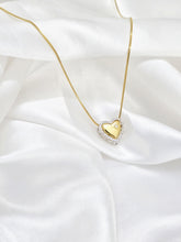 Adorniv 4-Way Gleaming Heart Convertible Necklace