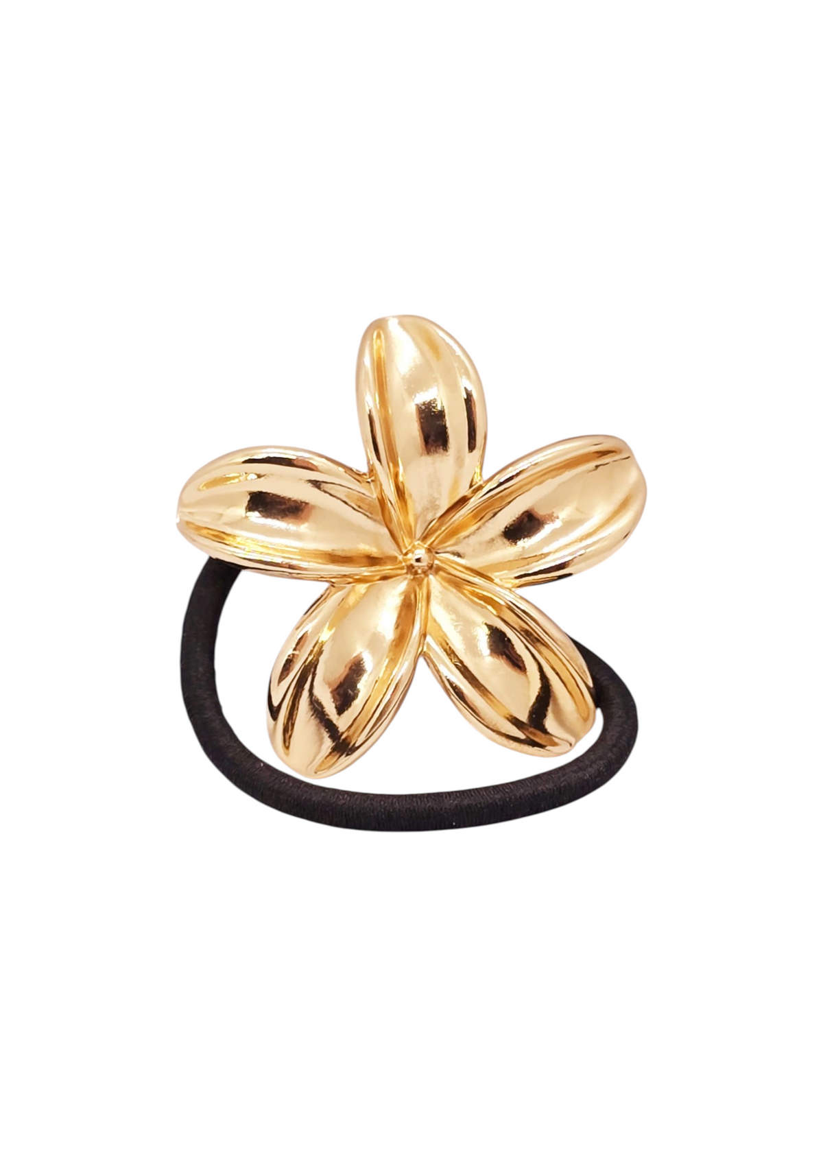 Adorniv Golden Petal Bloom Hair Tie