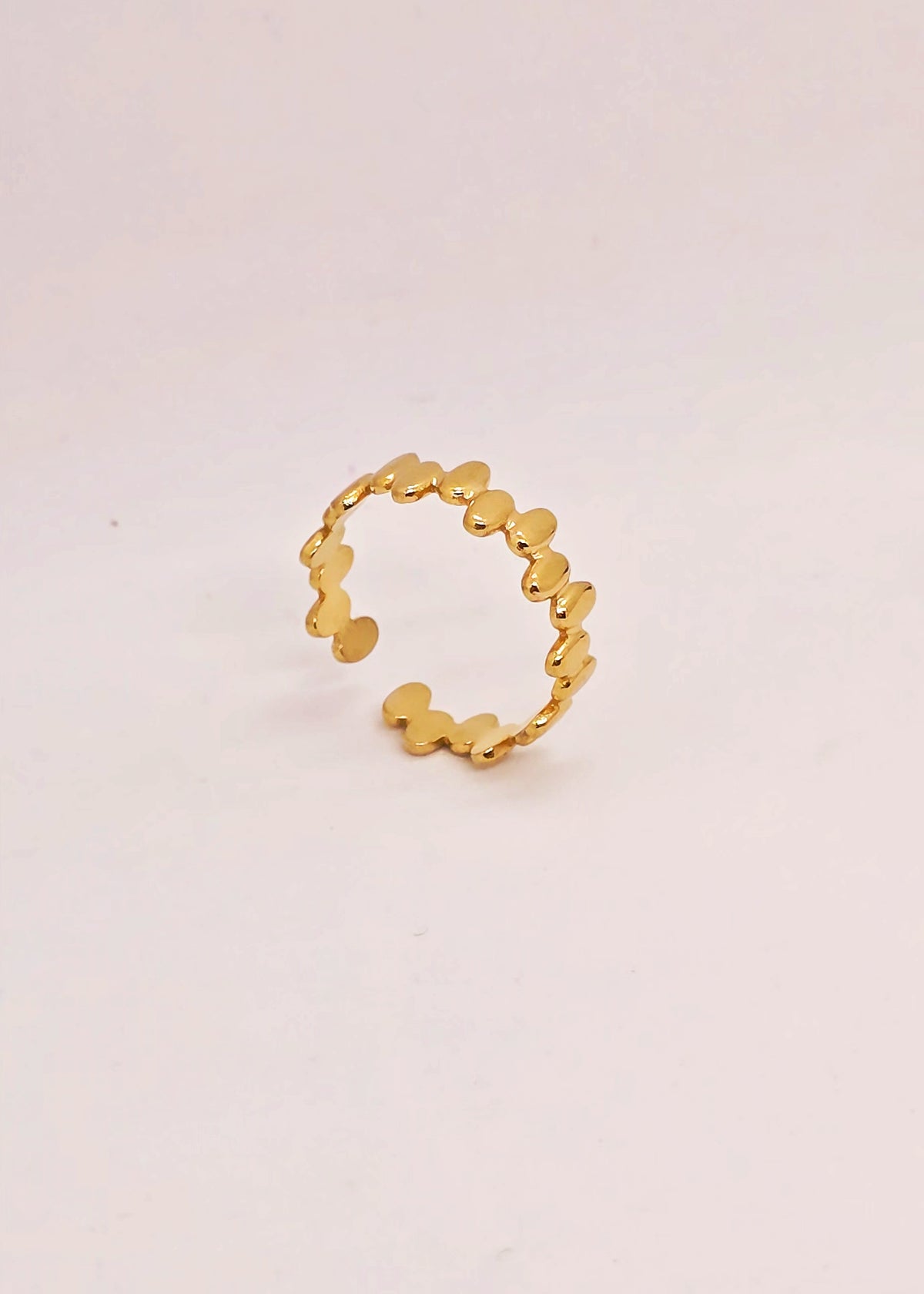 Adorniv Chic Heartbeat Ring
