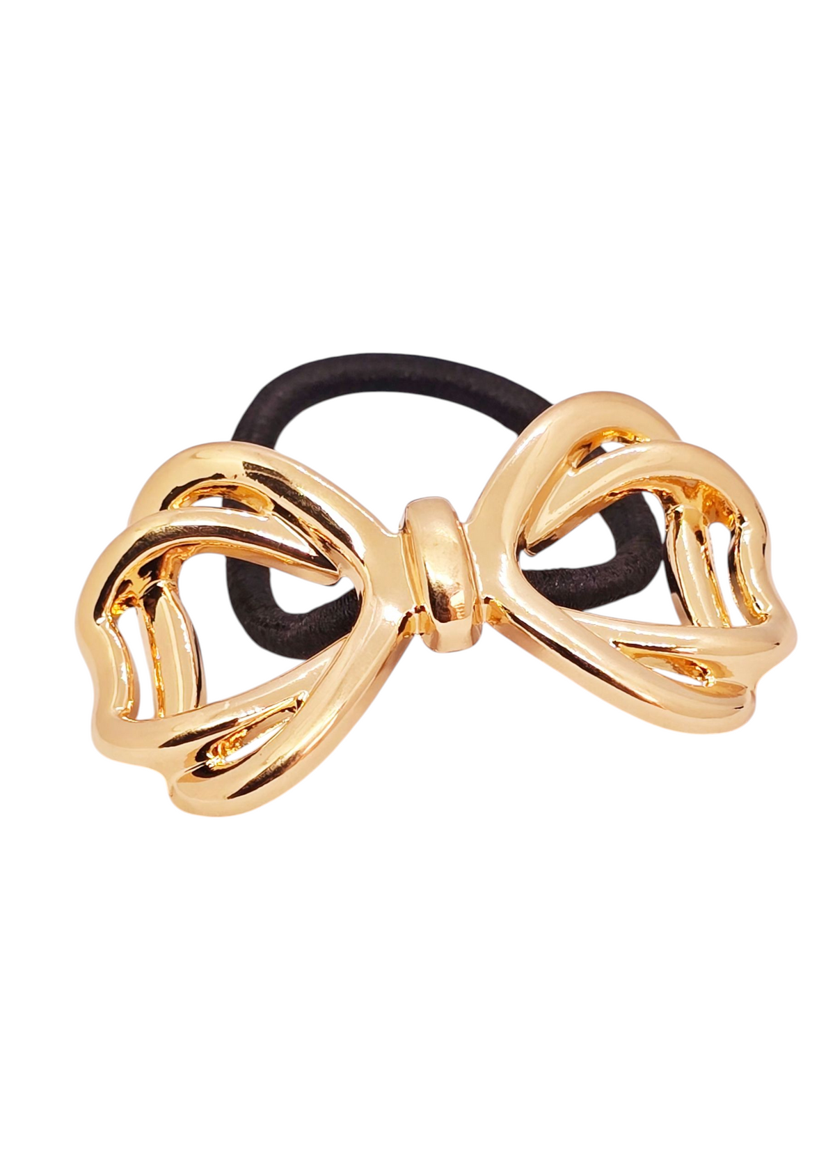Adorniv Golden Grace Bow Hair Tie