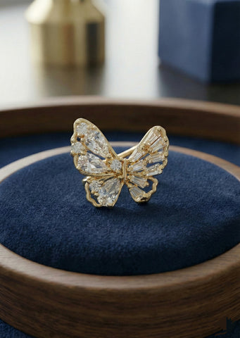 Butterfly Brilliance No-Piercing Earcuff