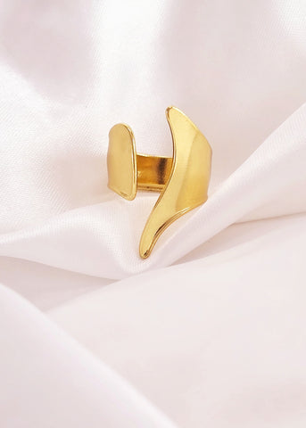 Adorniv Aurora Wave Adjustable Ring