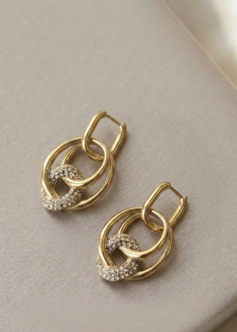Dual Style Link Earrings