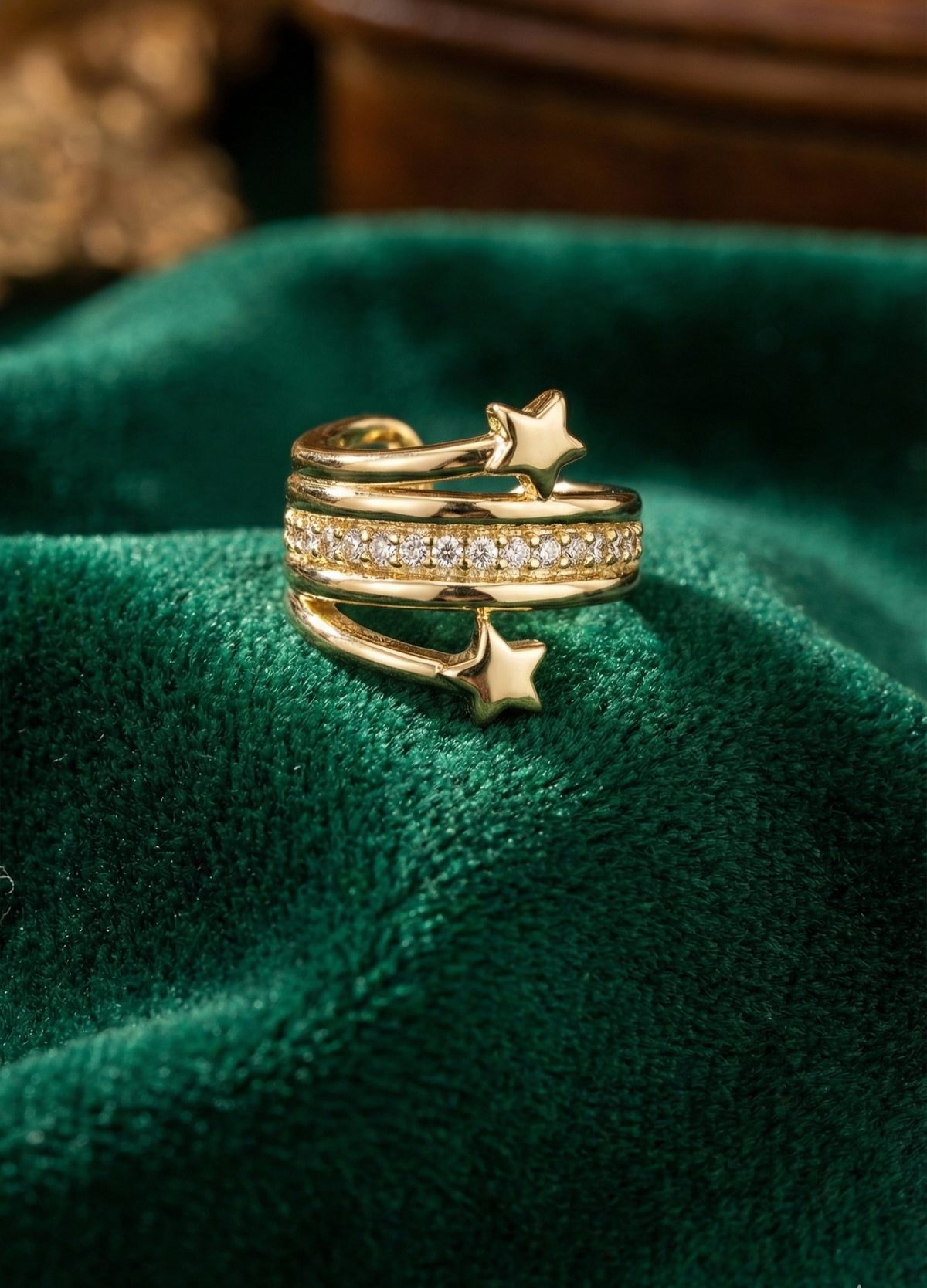 Celestial Star No-Piercing Earcuff