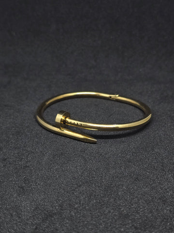 Adorniv Gold Nail Cuff Bracelet