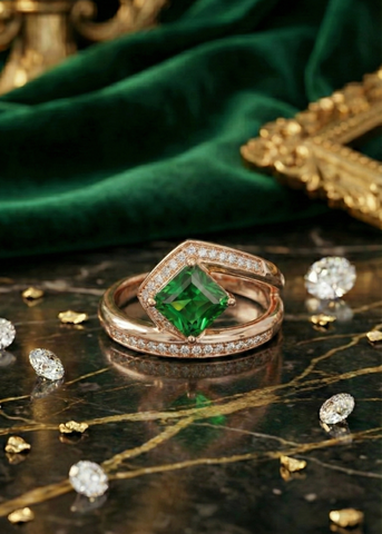Emerald Radiance Ring