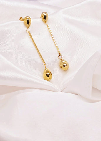 Teardrop Dangle Luxe Earrings