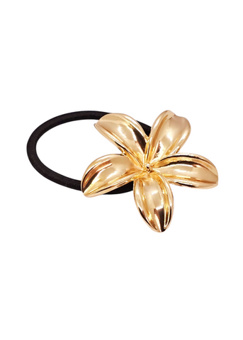 Adorniv Golden Petal Bloom Hair Tie