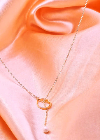 DualStyle Loop & Pearl Necklace
