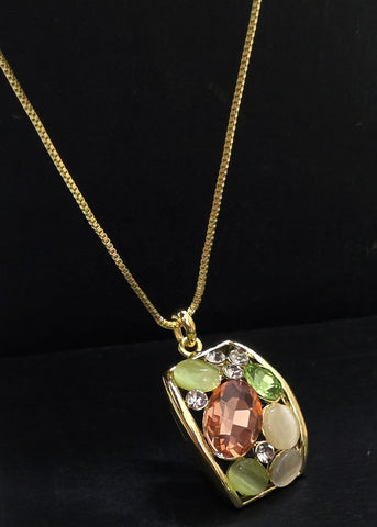 Adorniv Gemstone Bloom Luxe Jewelry Set