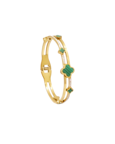 Green Crest Elegance Bracelet