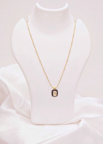 Regal Noir Necklace & Bracelet Set