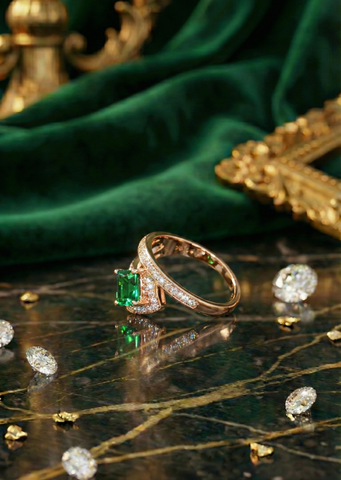 Emerald Radiance Ring