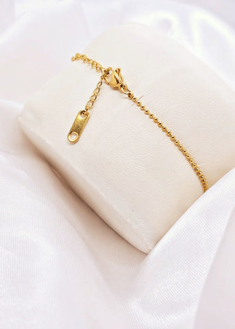 Flutter Pearl Charm Bracelet