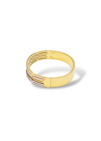 Adorniv Three-Tone Bangle