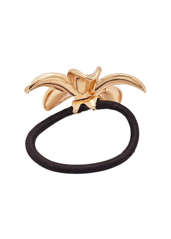 Adorniv Golden Petal Bloom Hair Tie