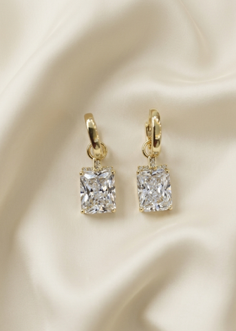 Radiant Crystal Drop Earrings