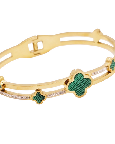 Green Crest Elegance Bracelet