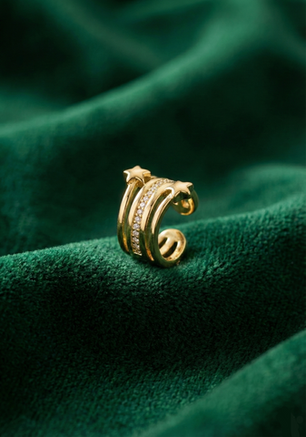 Celestial Star No-Piercing Earcuff