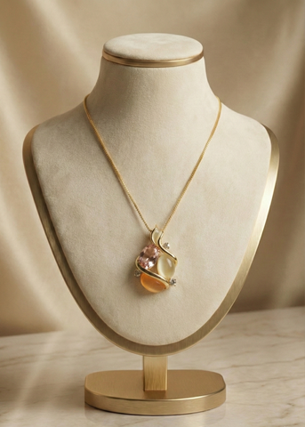Adorniv Radiance Luxe Necklace & Earrings Set – Premium Collection