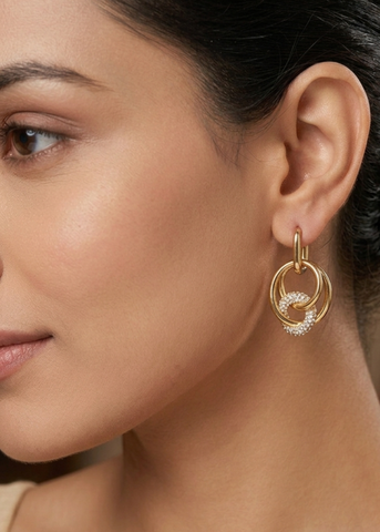 Dual Style Link Earrings