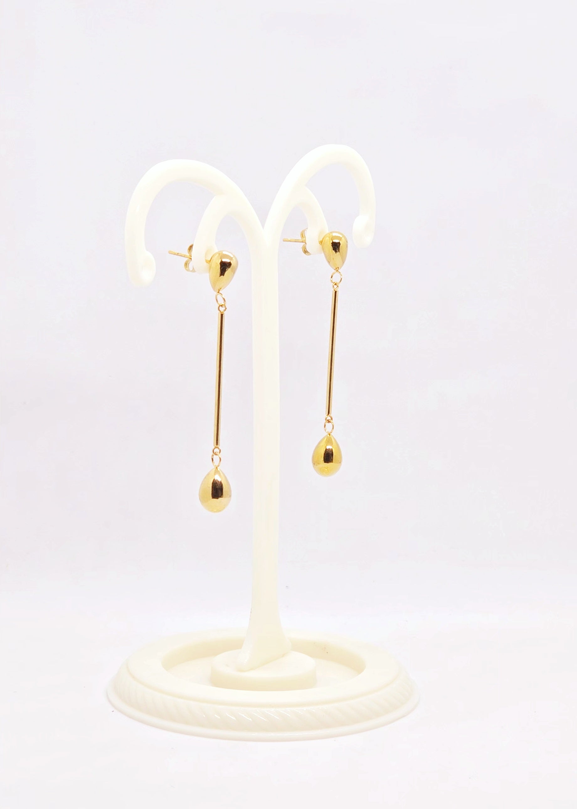 Adorniv Teardrop Dangle Luxe Earrings
