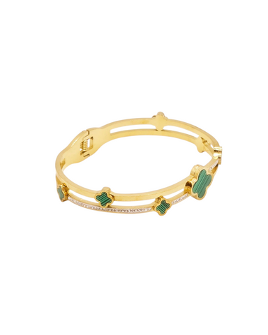 Green Crest Elegance Bracelet