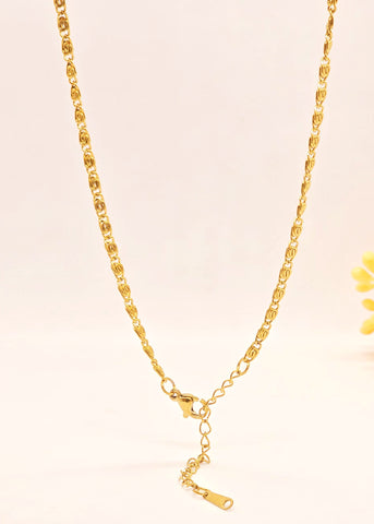 Adorniv Elegant Weave Chain Necklace