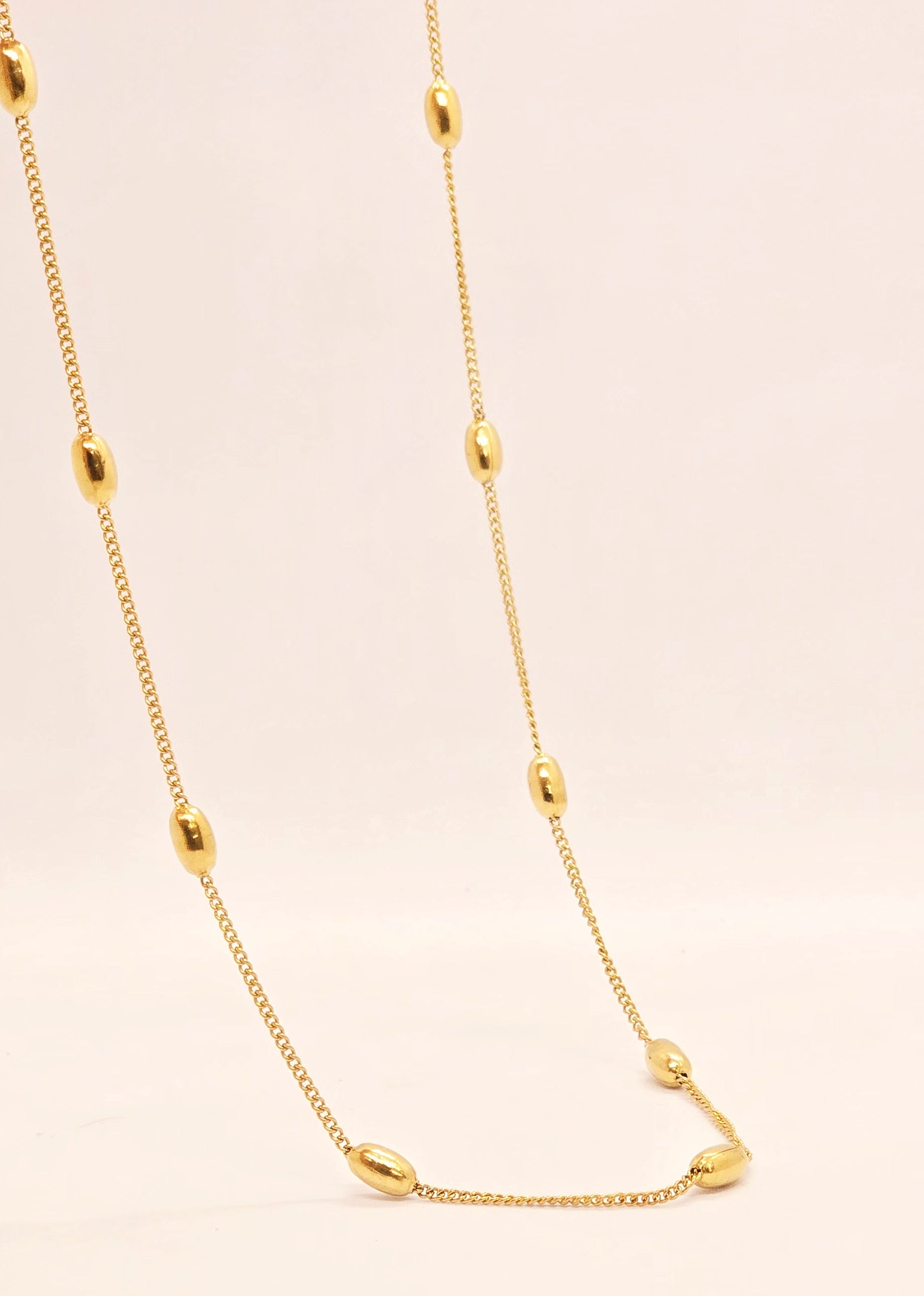 Adorniv Classic Bead Chain Necklace