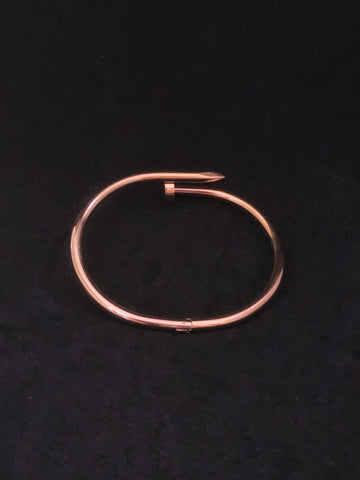 Adorniv Rose Gold Nail Cuff Bracelet