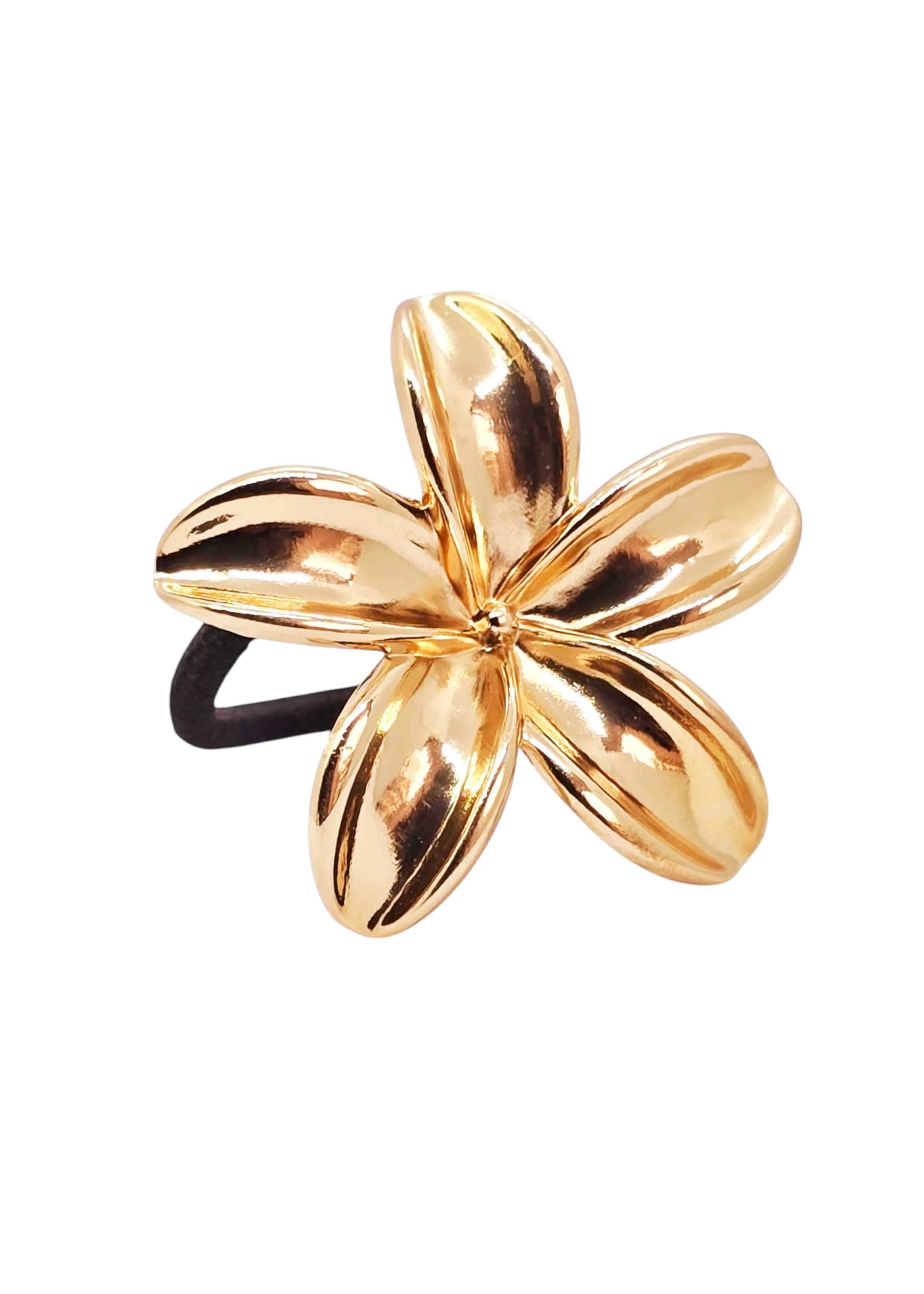 Adorniv Golden Petal Bloom Hair Tie