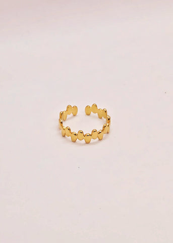 Adorniv Chic Heartbeat Ring