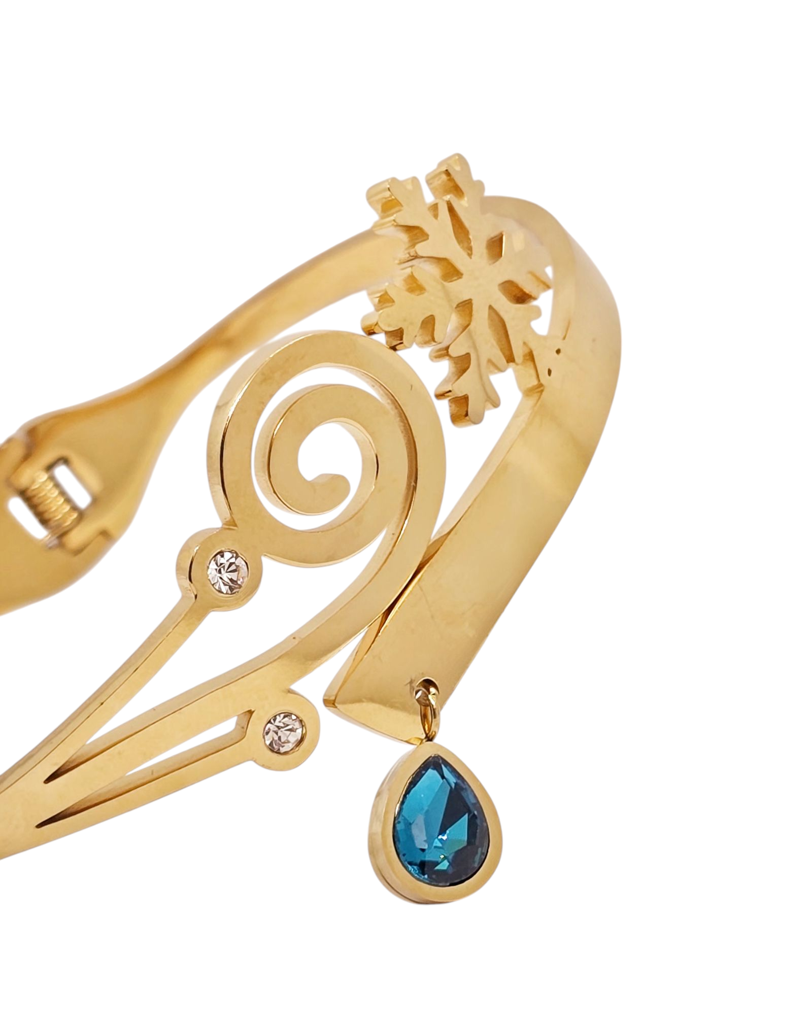 Adorniv Blue Crystal Drop Bracelet
