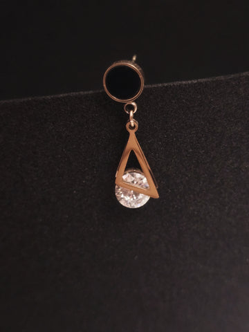 Adorniv Black Prism Drop Earrings – Luxe Edition