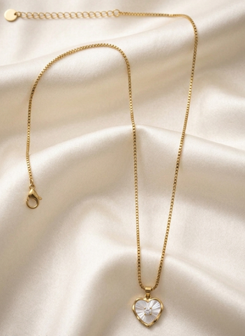 Eternal Gold Heart Necklace