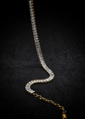 Adorniv Luxe Radiance Bracelet – Gold & Crystal Glam