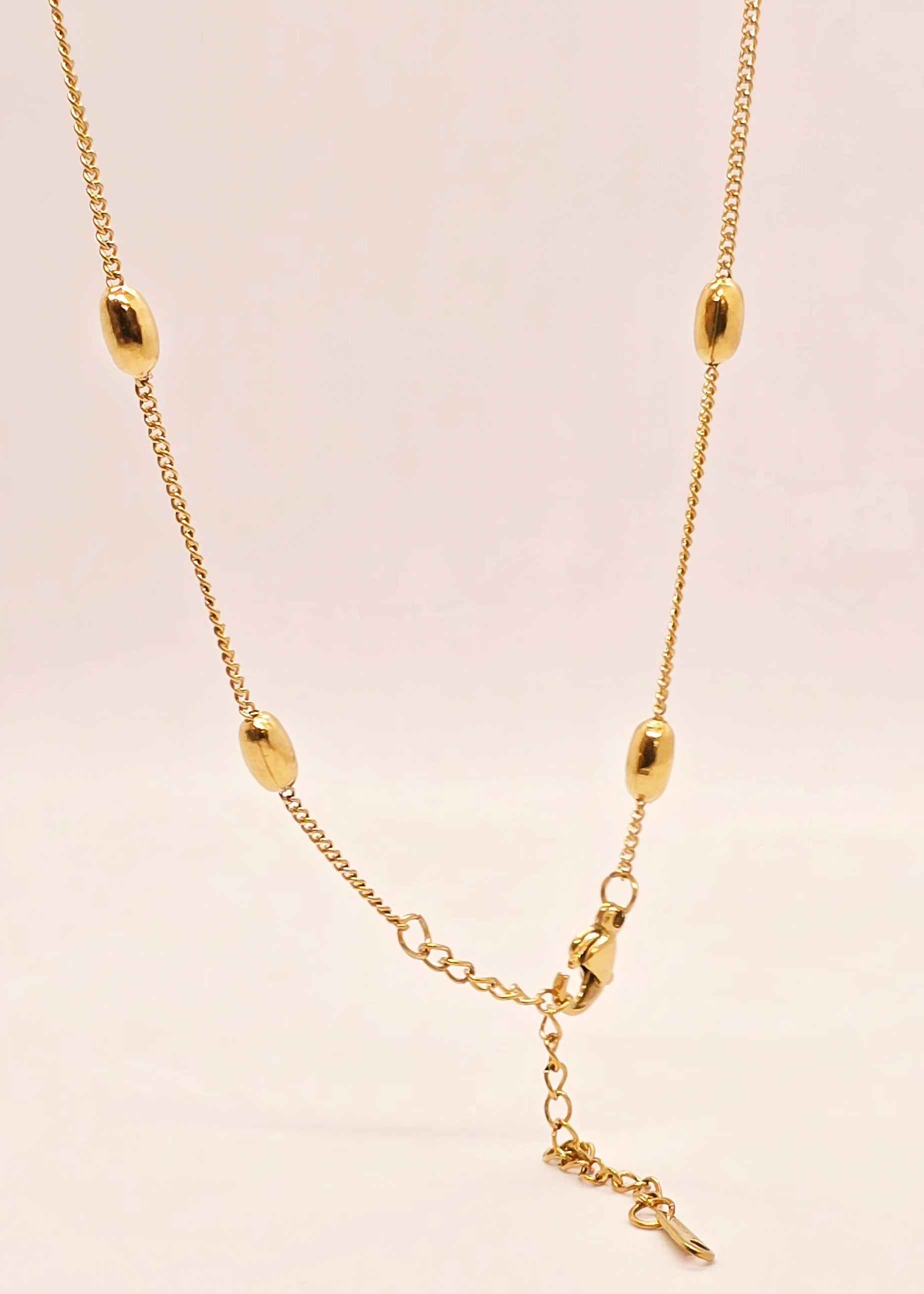 Adorniv Classic Bead Chain Necklace