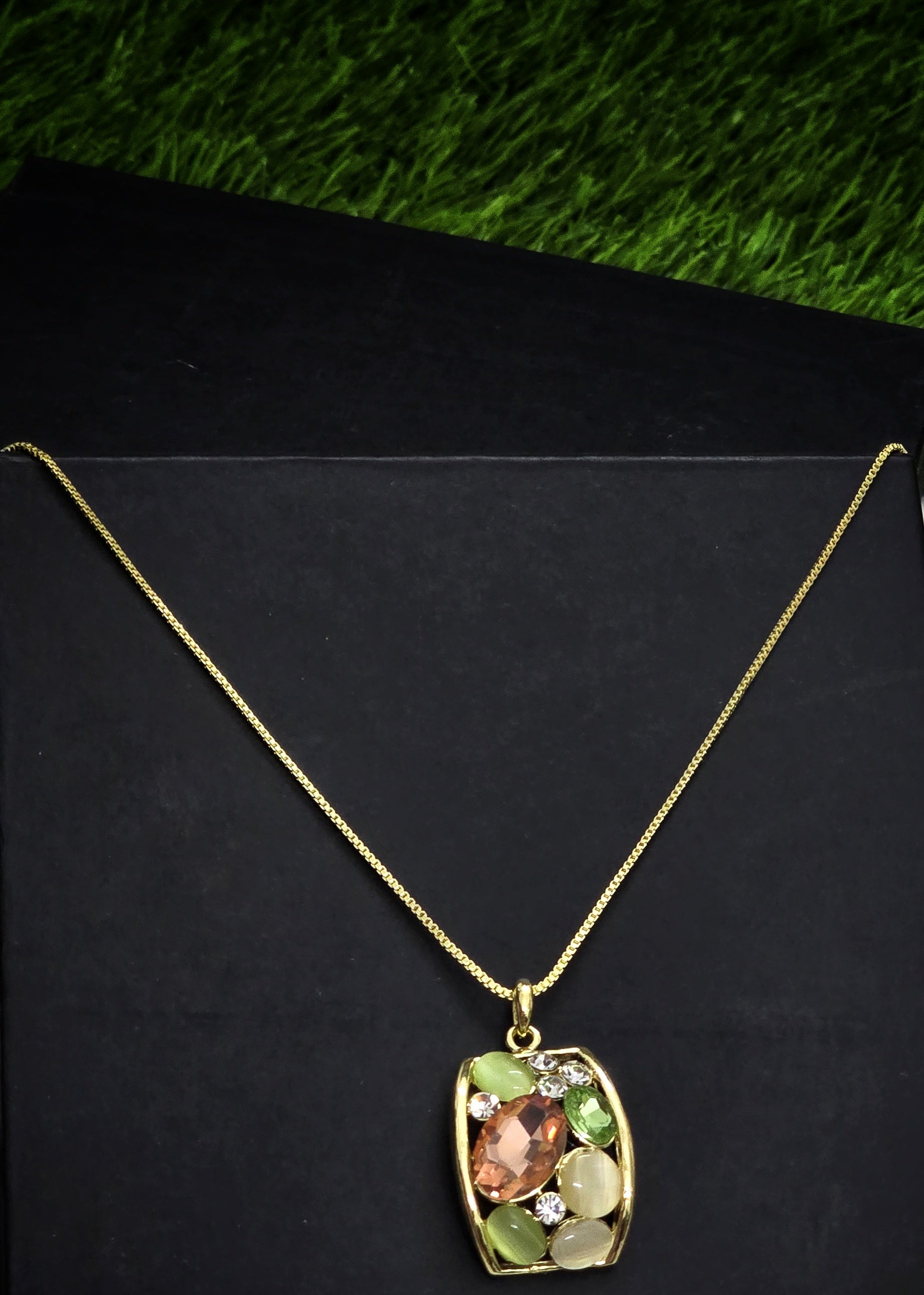 Adorniv Gemstone Bloom Luxe Jewelry Set
