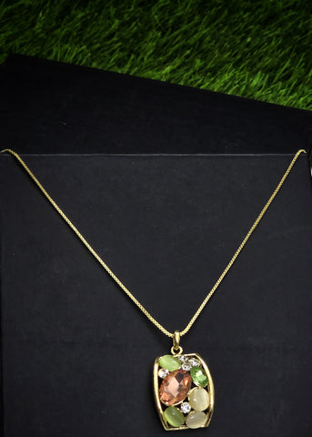 Adorniv Gemstone Bloom Luxe Jewelry Set