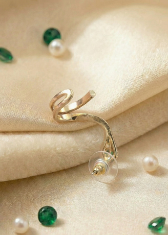 Snake Grace Gold Earcuff