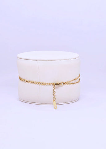 Adorniv Butterfly Harmony Gold-Tone Bracelet