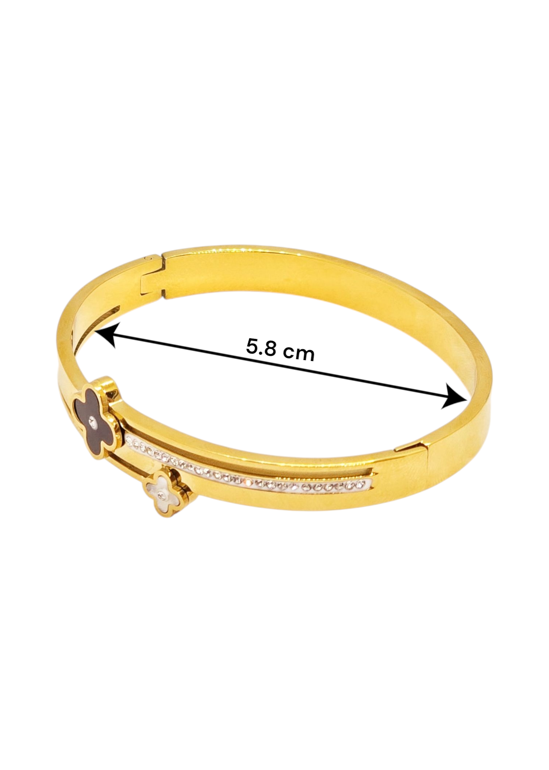 Adorniv Classic Dual Motif Designer Bracelet